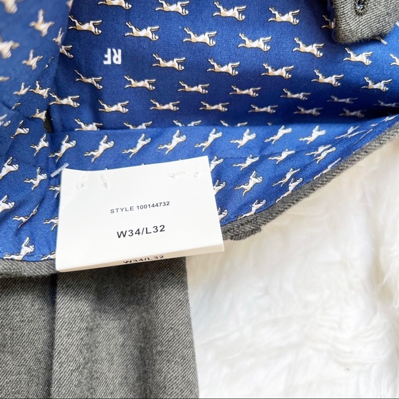 NWT BROOKS BROTHERS Red Fleece men’s pants size 34 x 32 MSRP $140 - Picture 7 of 7